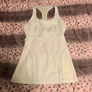 Mint Lululemon racerback tank